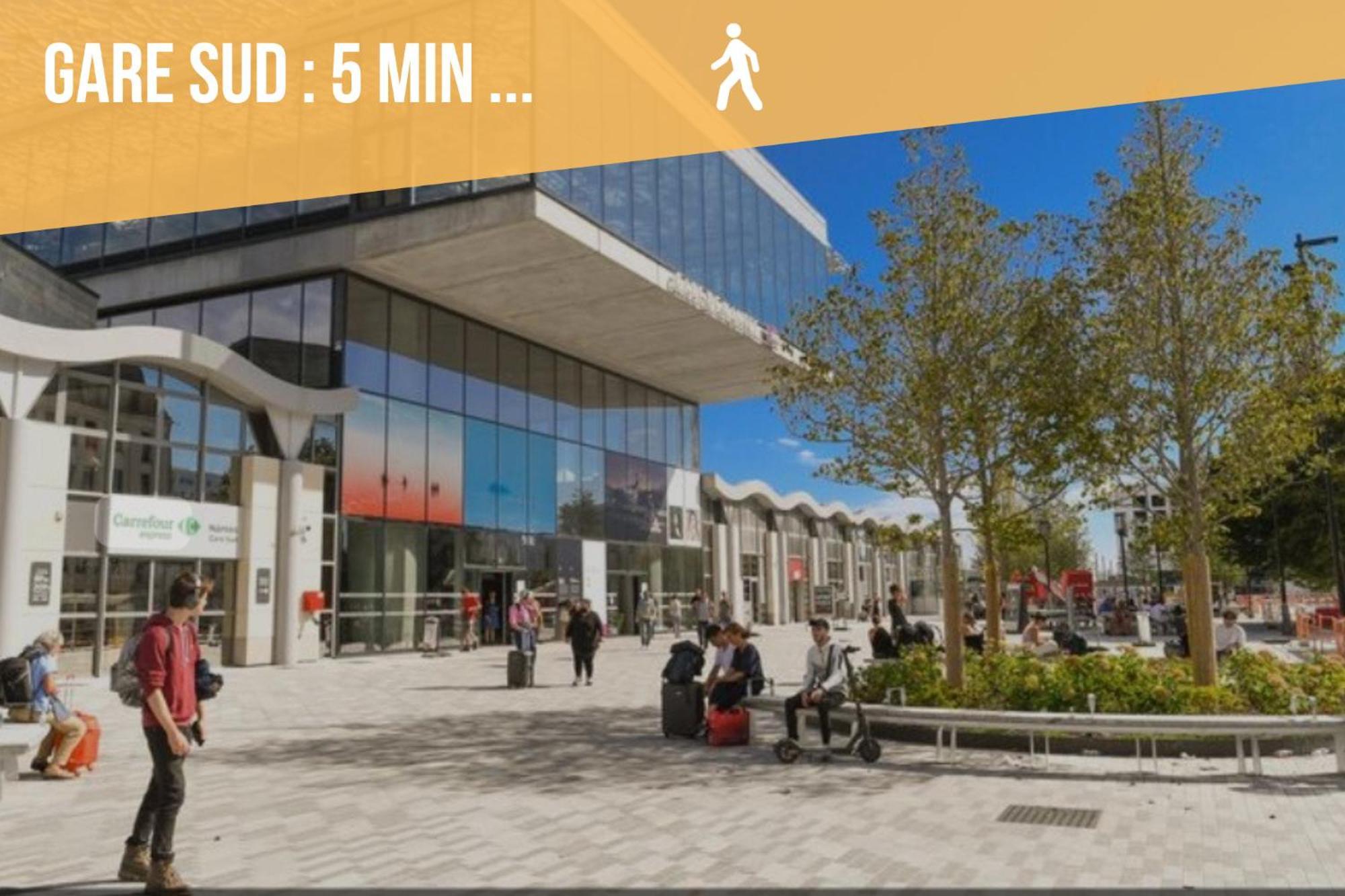 Felix Vue Erdre & Cite Des Congres / Gare Sud Apartment Nantes Exterior photo